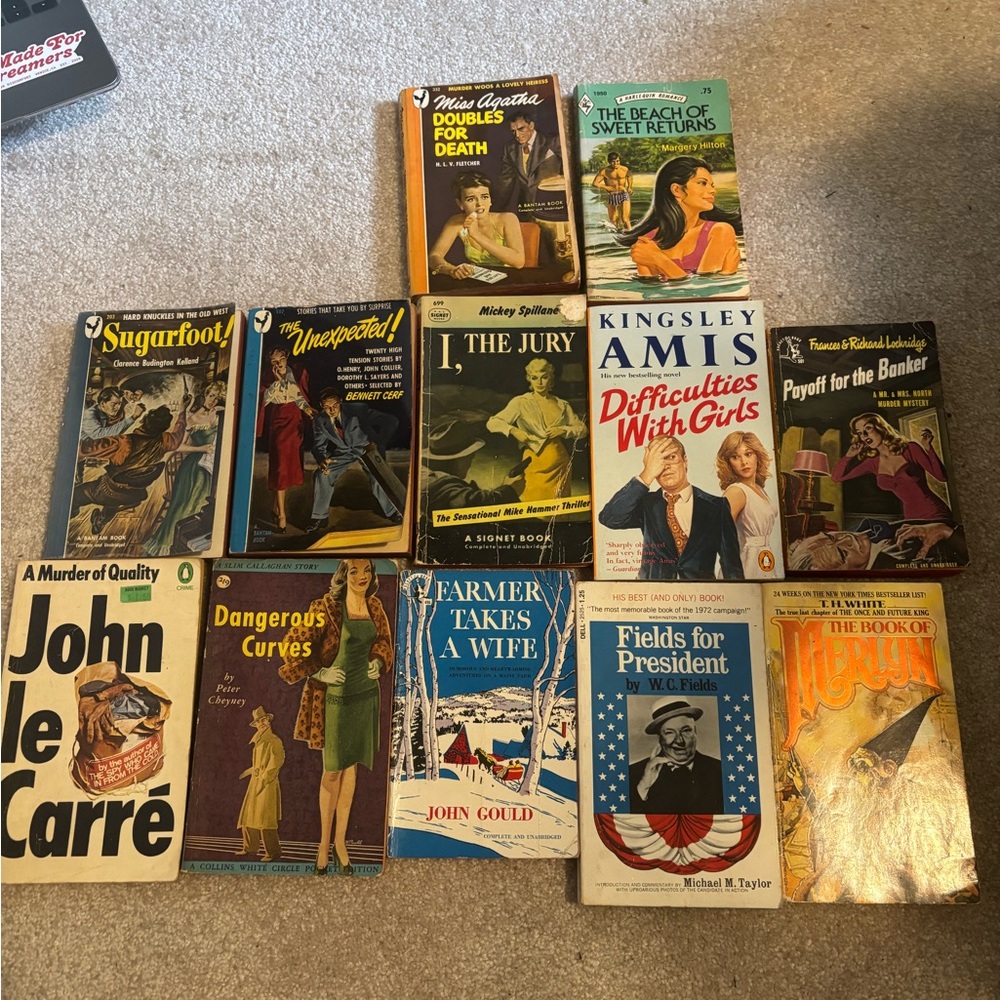 Vintage Paperback Book Collection